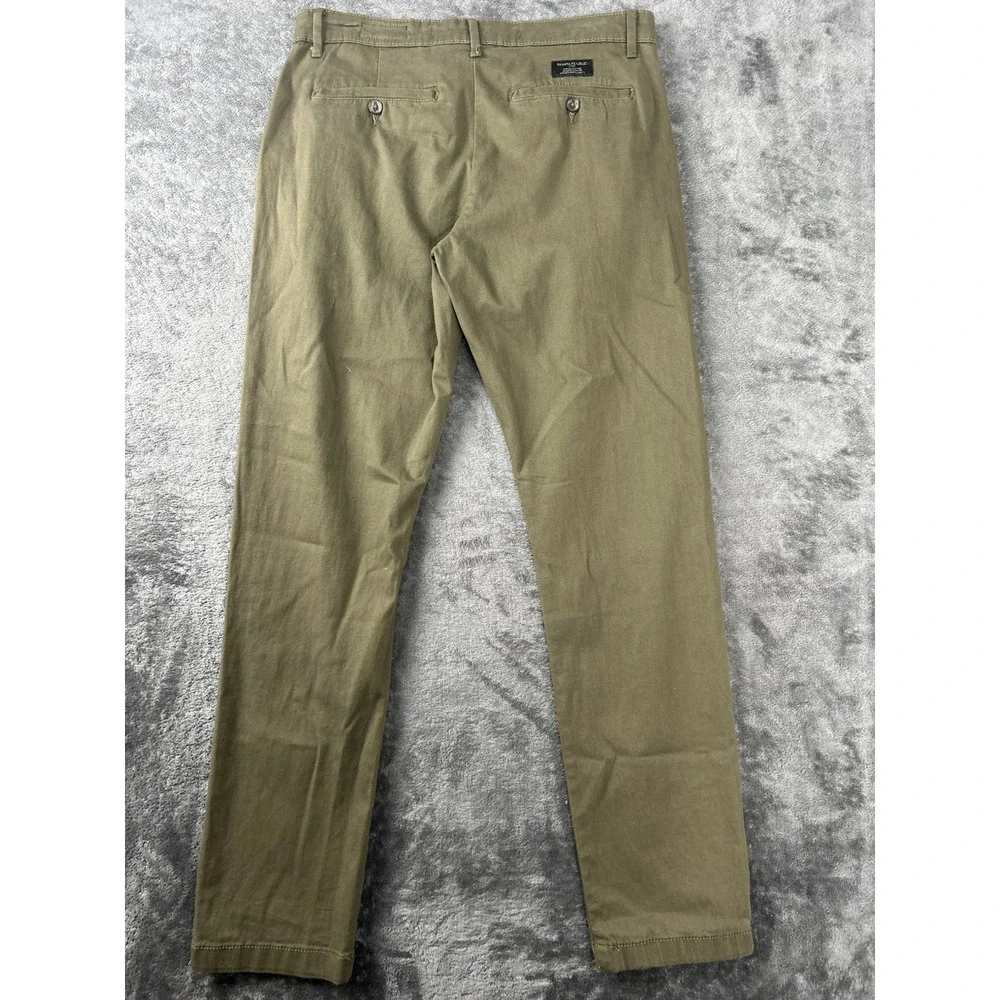 Banana Republic Pants Men's 30x32 Olive Green Lived In Chino Slim Fit Casual NEW